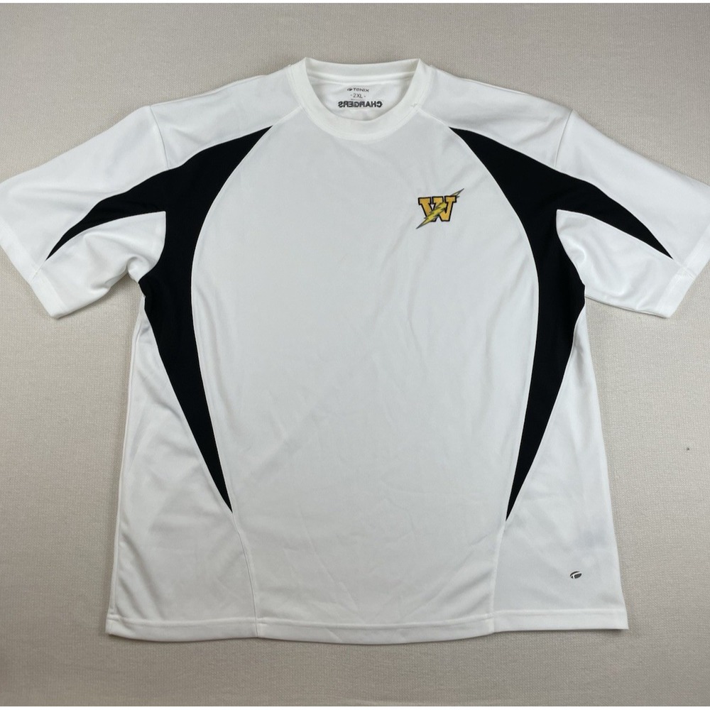 Wilcox High School Charges Men's Football Shirt 2XL Sports Color-White Athletics